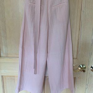 FRNCH 3/4 Flowy Pants Pink